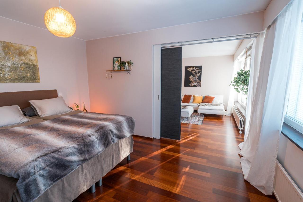 شقة Nordic Gem Near Railway Station, Free Parking And Wifi روفانييمي المظهر الخارجي الصورة