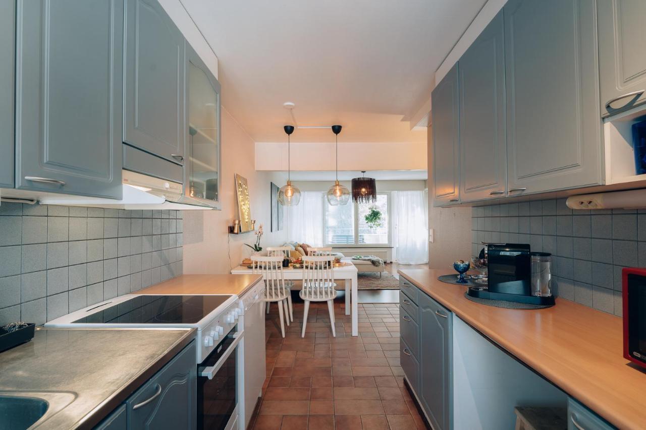 شقة Nordic Gem Near Railway Station, Free Parking And Wifi روفانييمي المظهر الخارجي الصورة